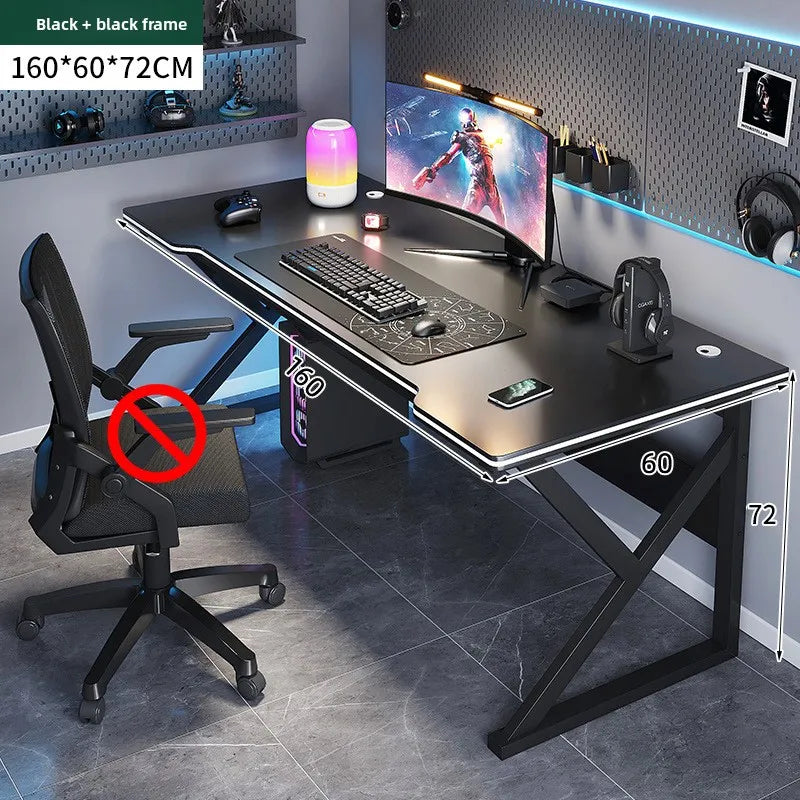 Computer desk Home desk Student learning writing desk Simple game e-sports table Workbench desk