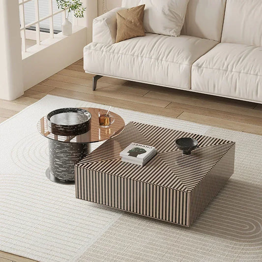 Designer Luxury Coffee Tables Living Room Magazine Organizer Nordic Gold Coffee Table Hallway Muebles De La Sala Home Furniture