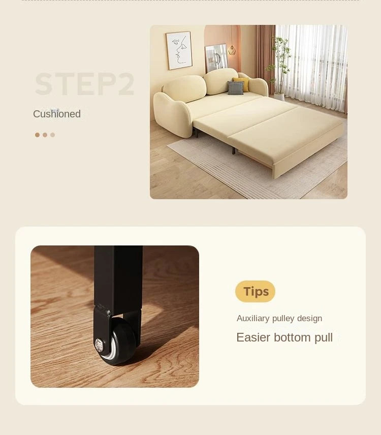 Economical Home Furniture Modern Design Living Room Multi-functional Foldable Sofa Bed