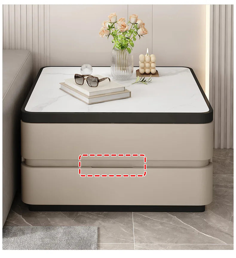 Design Minimalist Side Table Sofa Modern Elegant Unique Luxury Side Cabinets With Storage Mesita Auxiliar Furniture Living Room