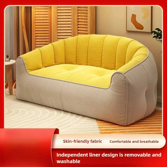 Modern Fashion Lazy Sofa Tatami Living Room Bedroom Balcony Double High end Small Sofa