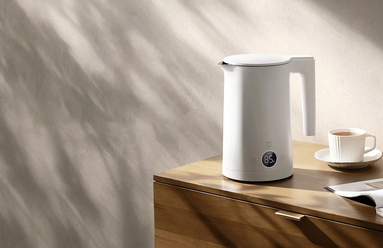 XIAOMI MIJIA Constant Temperature Electric Kettles P1， Quiet Edition LED Display Four Thermos Modes 220V Kettle Tea Coffee 1800W