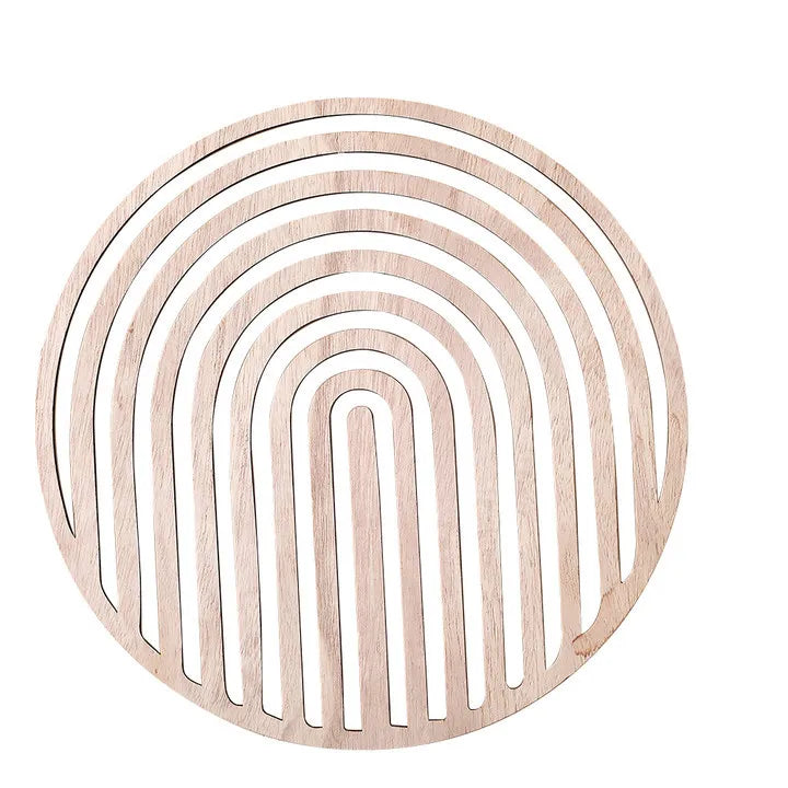 Carved Wood Hollowed-out Solid Wood Decals European Wooden Background Wall Decorative Home Art Pendant Aesthetic Room Decor