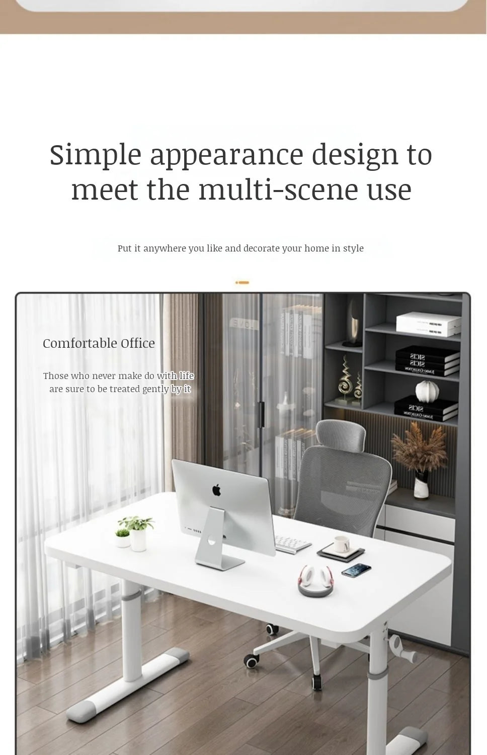 Home Desktop Computer Desk Liftable Study Desk Dormitory Desktop Small Table Home Desktop Small Desk