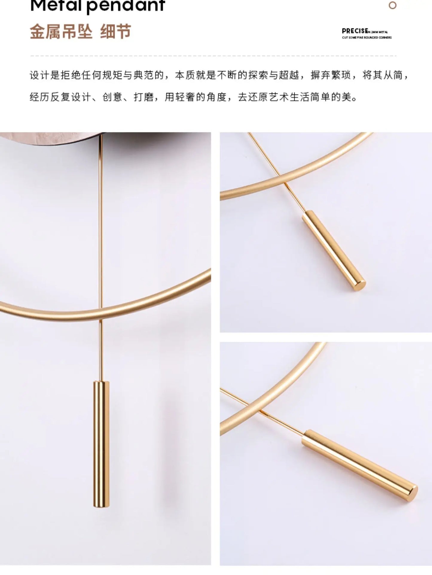 Classic Luxury Clocks Wall Art Quiet Minimalist Interior Wall Clock Modern Design Reloj Pared Decorativo Room Decorarion