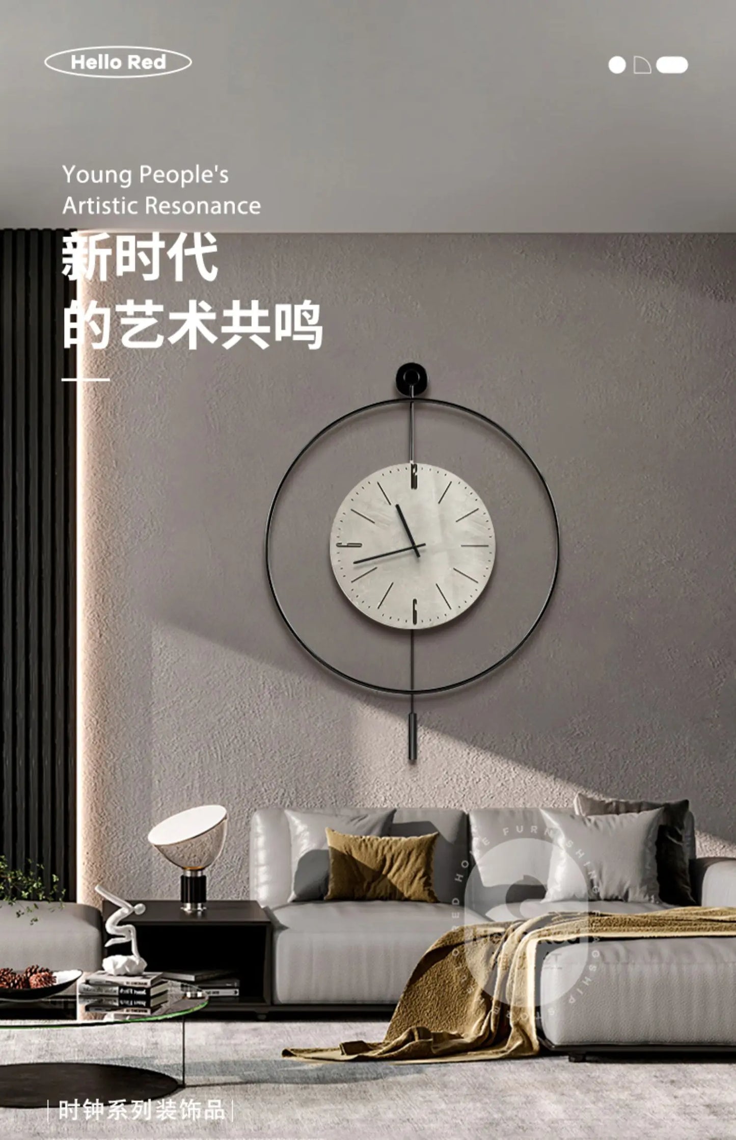 Classic Luxury Clocks Wall Art Quiet Minimalist Interior Wall Clock Modern Design Reloj Pared Decorativo Room Decorarion
