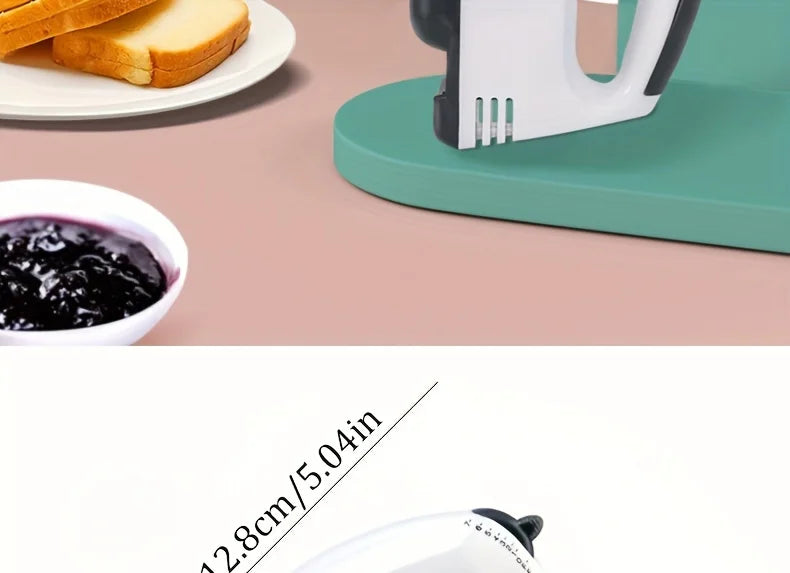 Electric Hand Mixer Kitchen Beater Spiral Whisk Stand Cake Baking Food Blender Egg Beater Cream Dough Hand Electric Mixer