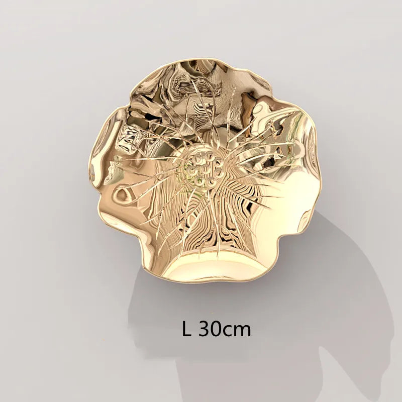 Stereo Resin Background Wall Decoration Carp Fish Lotus Leaf  Gold Wall Pendant Chinese Bionics Home Decoration Accessories