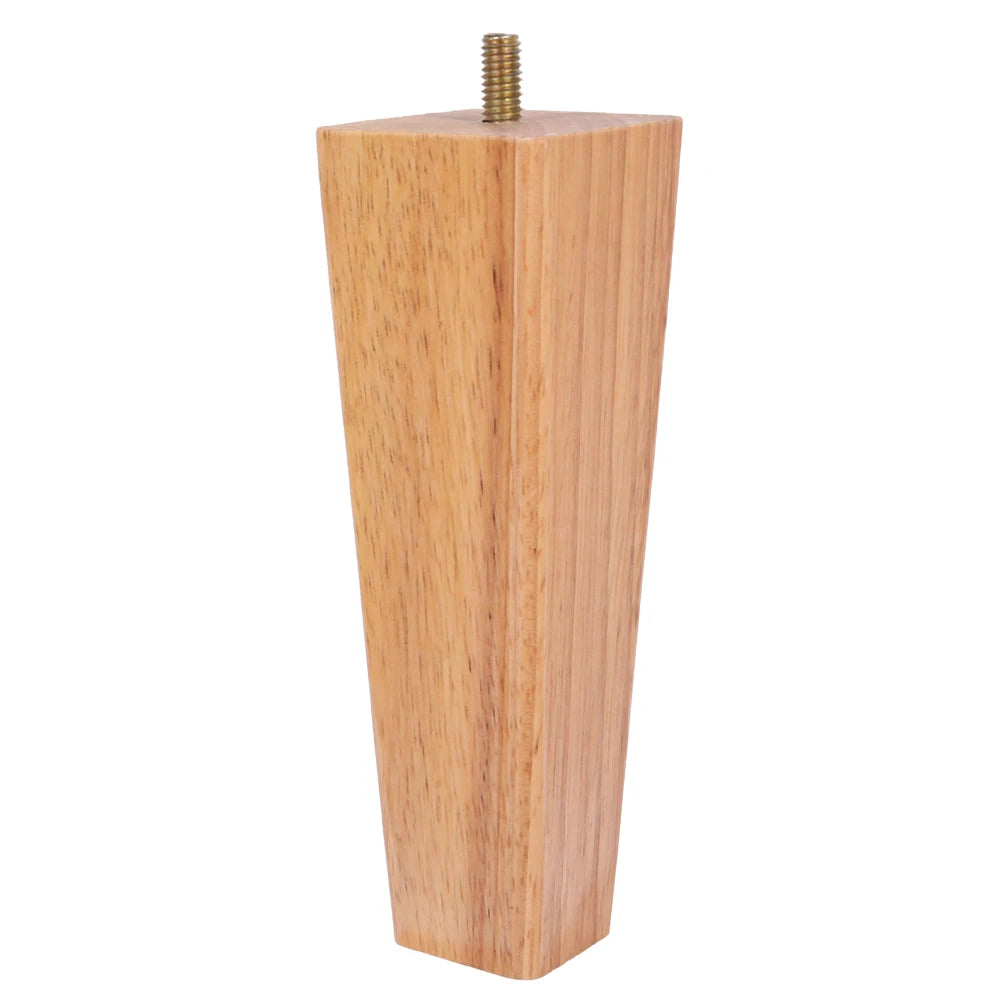 Wooden Sofa Legs Replacement Height Bed Table Cabinet Furniture Replacement Leg 6/15/20cm Solid Feet Home Furniture Accessories