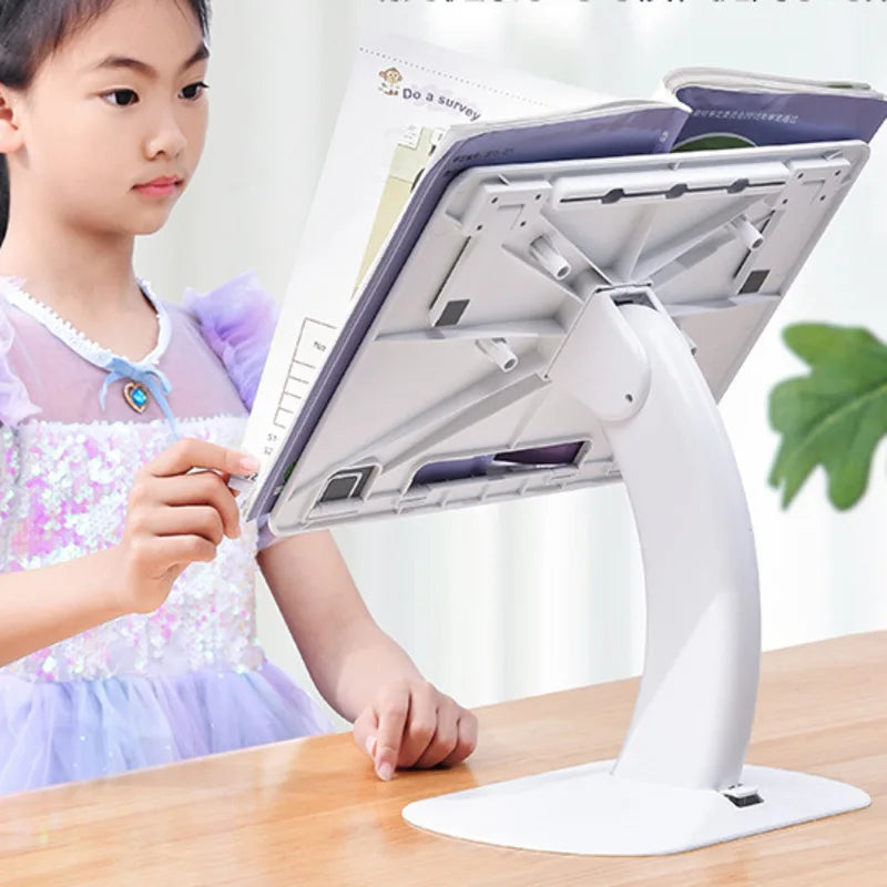 Creative Folding Laptop Stand Multifunctional Stand for Books Elevating Stand Reading Desk Lightweight Convenient Home Office