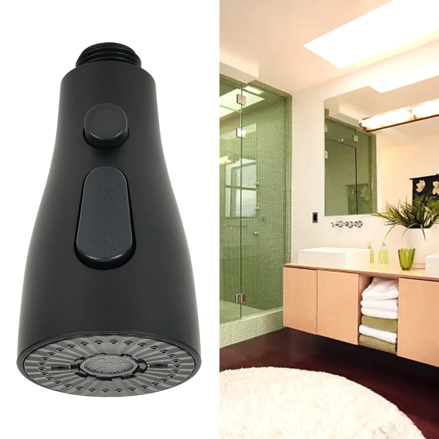 Kitchen Pull Out Faucet  Nozzle Water Saving Bathroom Basin Sink Water Faucet Filter Universal  Connection