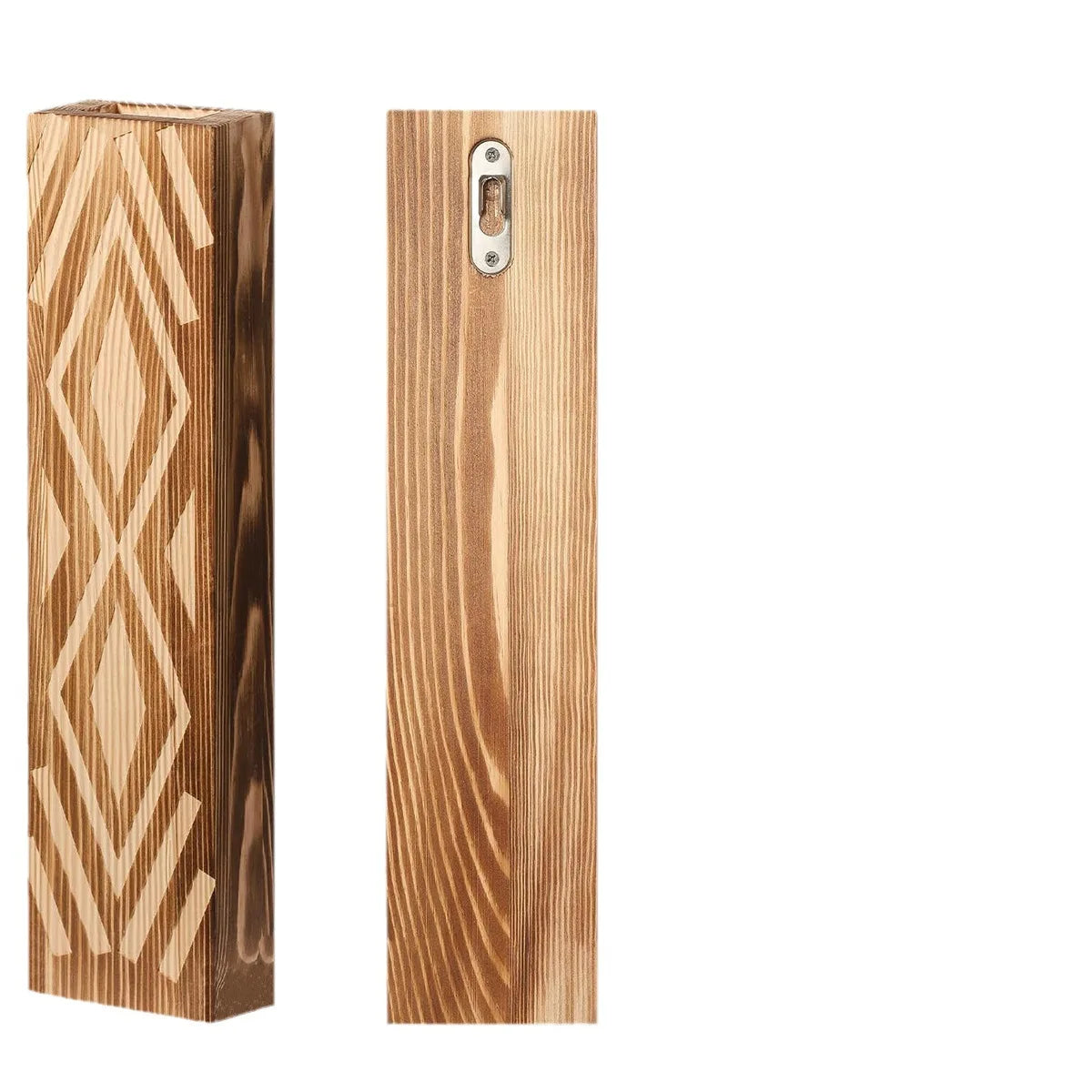 Bohemian Style Vase Wall Vase Dry Flower Vase Decoration Simulated Plant Wooden Vase Home Decoration