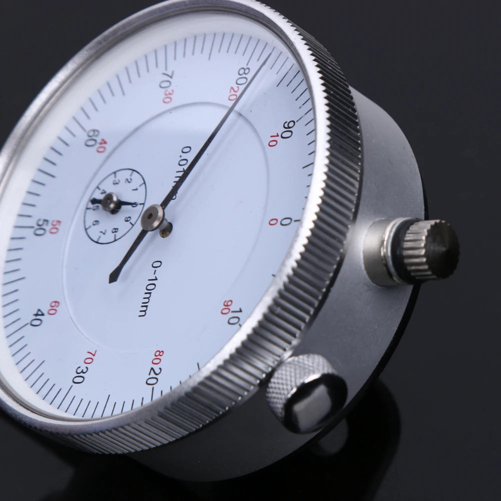 0-10mm Dial Indicator 0.01 Resolution Dial Indicator Gauge Tool Precision Meter Dial Test Indicator Instrument Tools