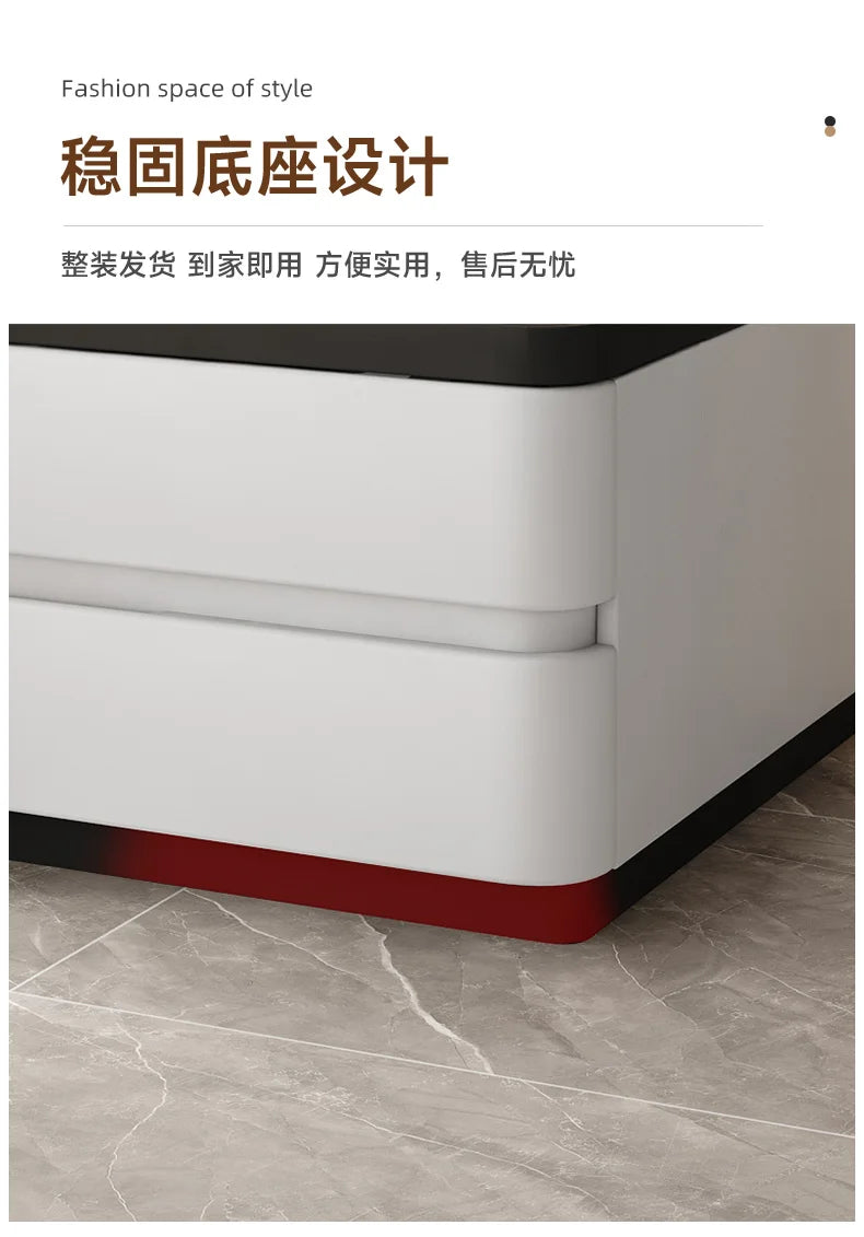 Design Minimalist Side Table Sofa Modern Elegant Unique Luxury Side Cabinets With Storage Mesita Auxiliar Furniture Living Room