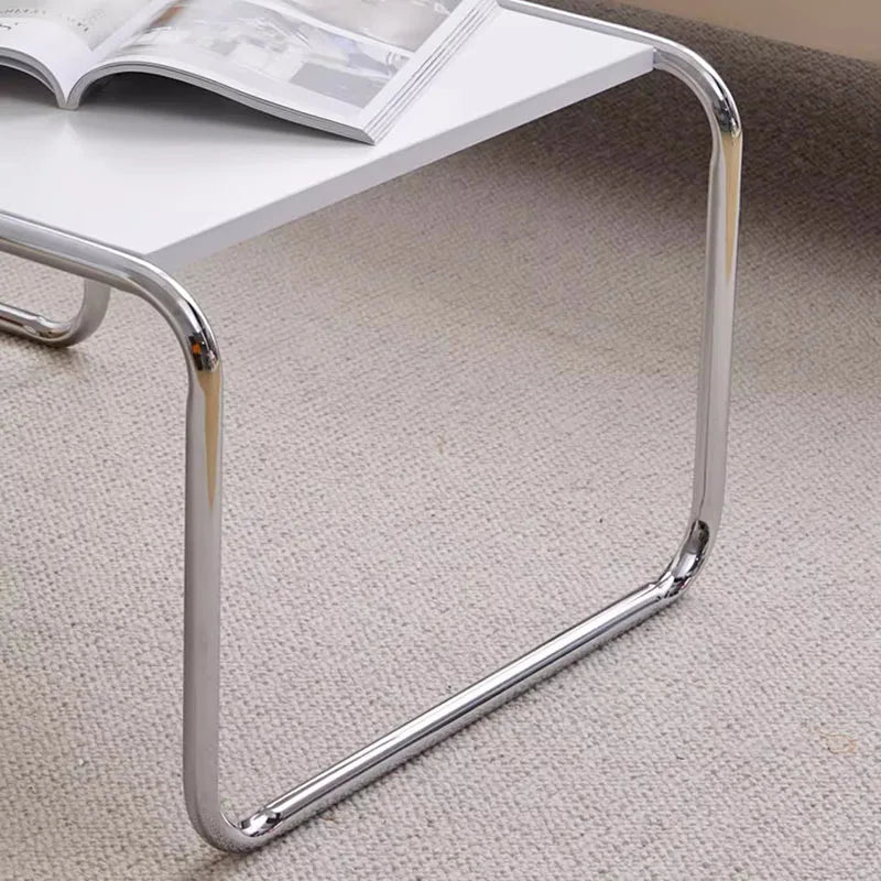 Women Steel Simplicity Coffee Table Modern Design Metal Unique Coffee Table Advanced Living Room Mesa Centro Patio Furniture