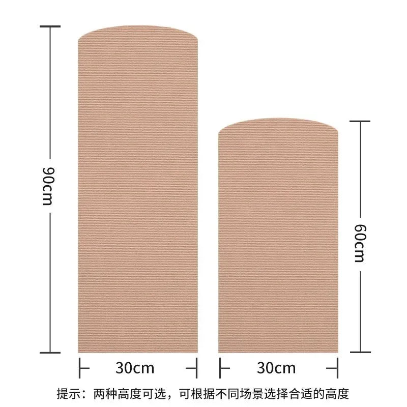 New Quality Thickened Felt Wallpaper Anti Collision Soft Package Wall Surround Stickers Tatami Bedroom Decorative Puzzle 60x30CM