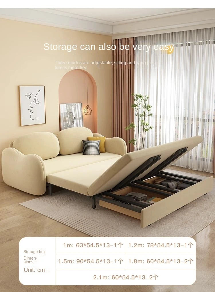 Economical Home Furniture Modern Design Living Room Multi-functional Foldable Sofa Bed