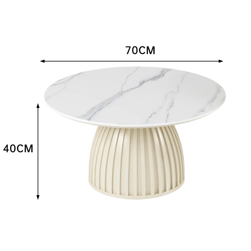 Designer White Coffee Table Round Kitchen Home Unique Coffee Tables Living Room Nordic Tavolino Da Salotto Furniture Decoration