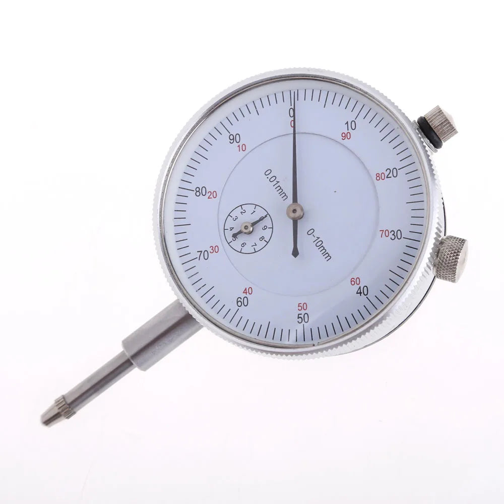 0-10mm Dial Indicator 0.01 Resolution Dial Indicator Gauge Tool Precision Meter Dial Test Indicator Instrument Tools