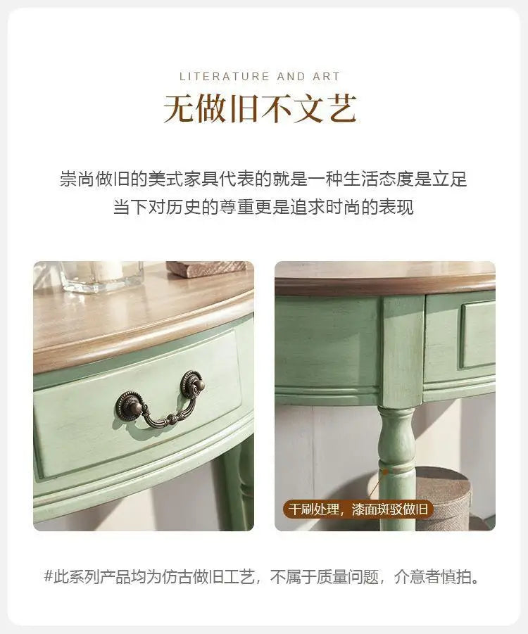 Classic Beauty Console Table Storage Drawer Design Premium Console Table Luxury Trendy Woonkamer Tafel Living Room Furniture