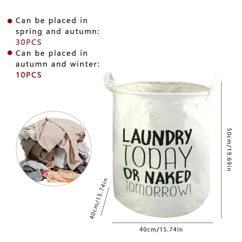 Laundry Baskets Bathroom Dirty Clothes Storage Basket Folding Folding Laundry Clothes Hamper Bag Waterproof Home Storage Basket