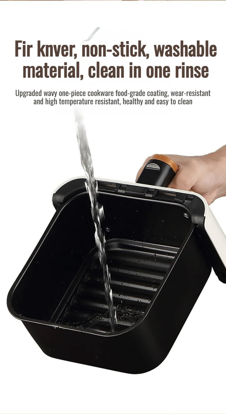 Home Smart Air Fryer Large Capacity Multifunctional Electric Fryer French Fry Machine Cooking Electric Oven Oven