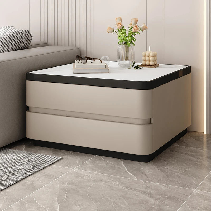 Design Minimalist Side Table Sofa Modern Elegant Unique Luxury Side Cabinets With Storage Mesita Auxiliar Furniture Living Room