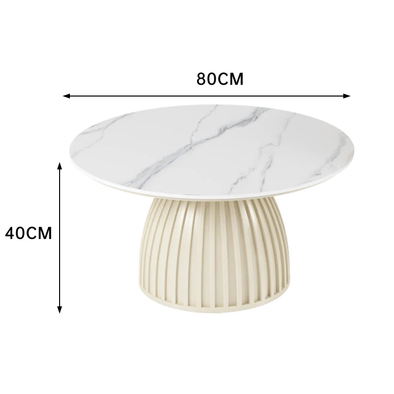 Designer White Coffee Table Round Kitchen Home Unique Coffee Tables Living Room Nordic Tavolino Da Salotto Furniture Decoration