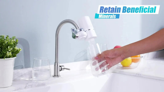 Faucet Tap Water Filter Purifier System, Reduces Lead, Chlorine & Bad Taste NSF Certified 320-Gallon Kitchen