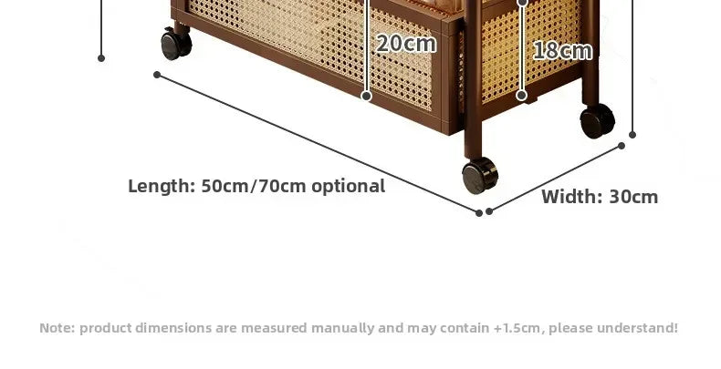 Sofa side table, antique style tea table, mobile tea table, small push table, solid wood tea cart