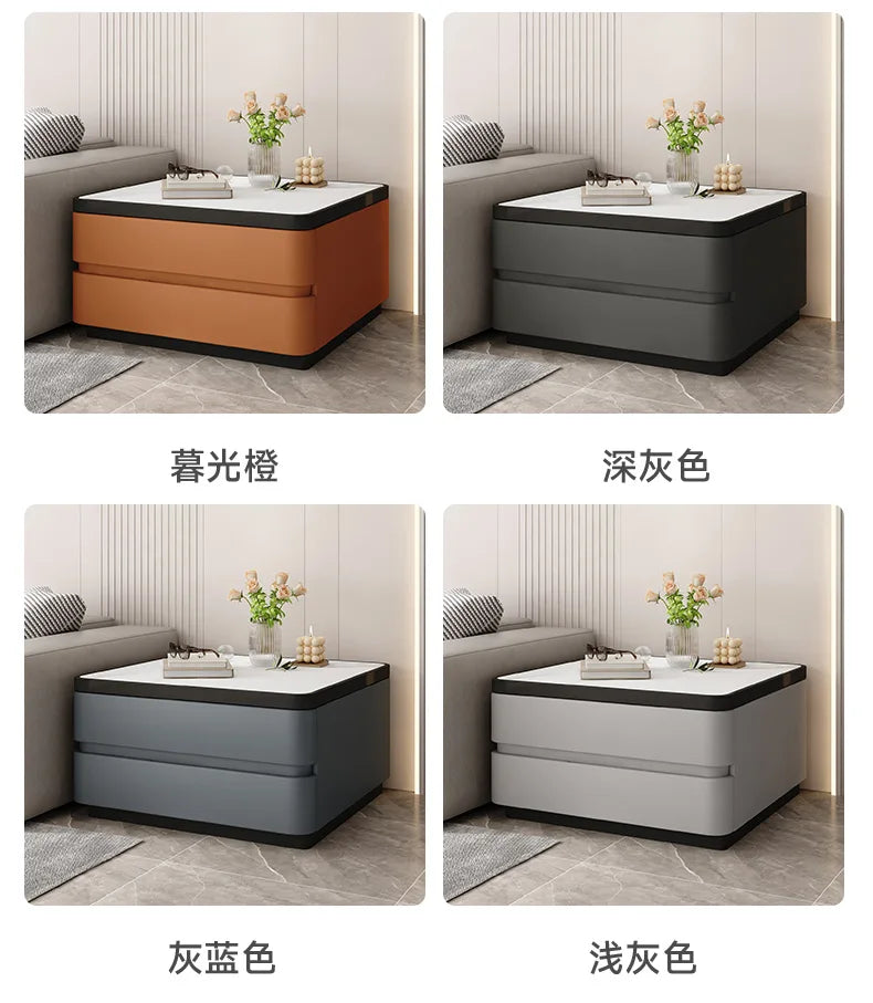 Design Minimalist Side Table Sofa Modern Elegant Unique Luxury Side Cabinets With Storage Mesita Auxiliar Furniture Living Room