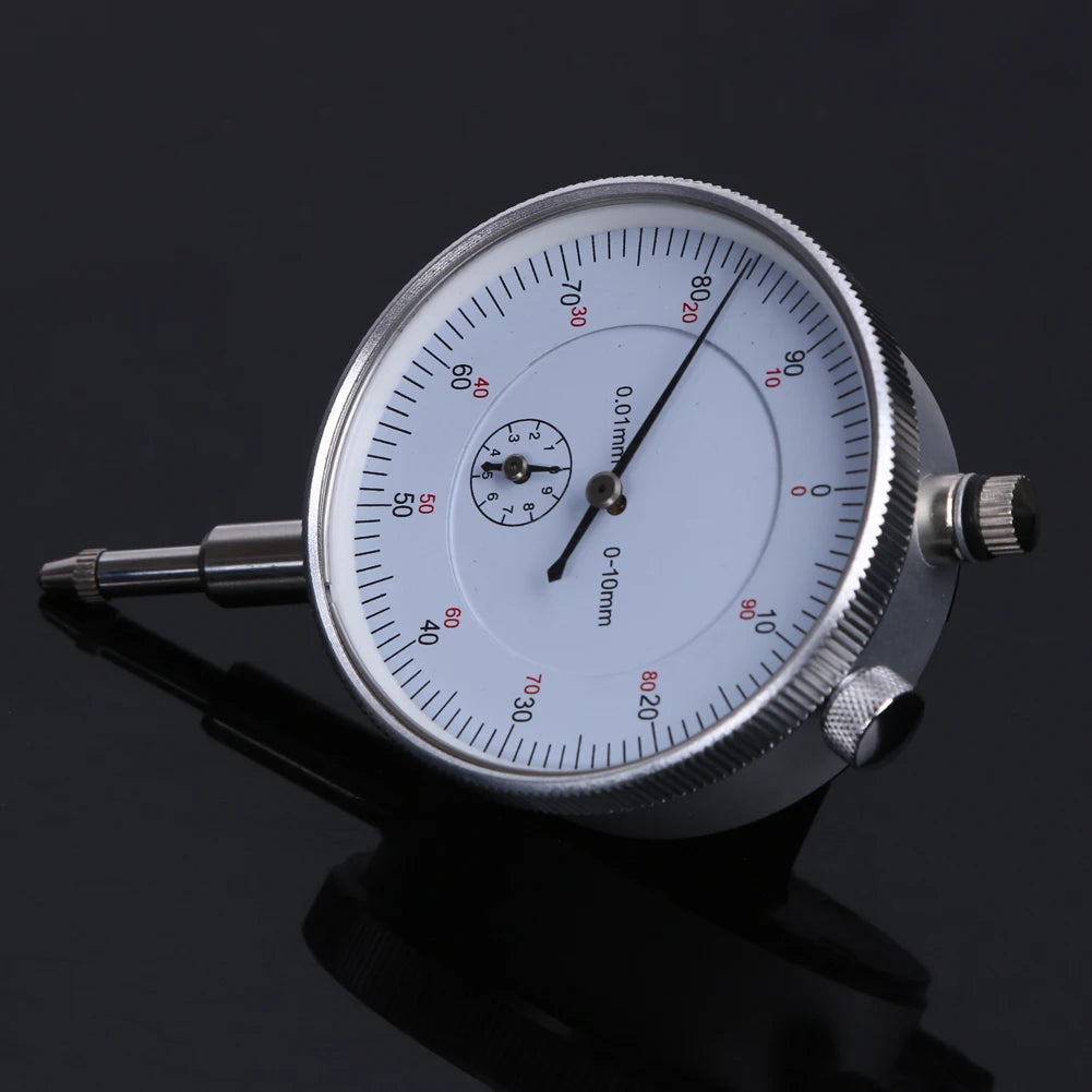 0-10mm Dial Indicator 0.01 Resolution Dial Indicator Gauge Tool Precision Meter Dial Test Indicator Instrument Tools