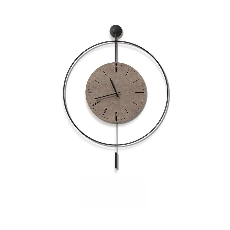 Classic Luxury Clocks Wall Art Quiet Minimalist Interior Wall Clock Modern Design Reloj Pared Decorativo Room Decorarion