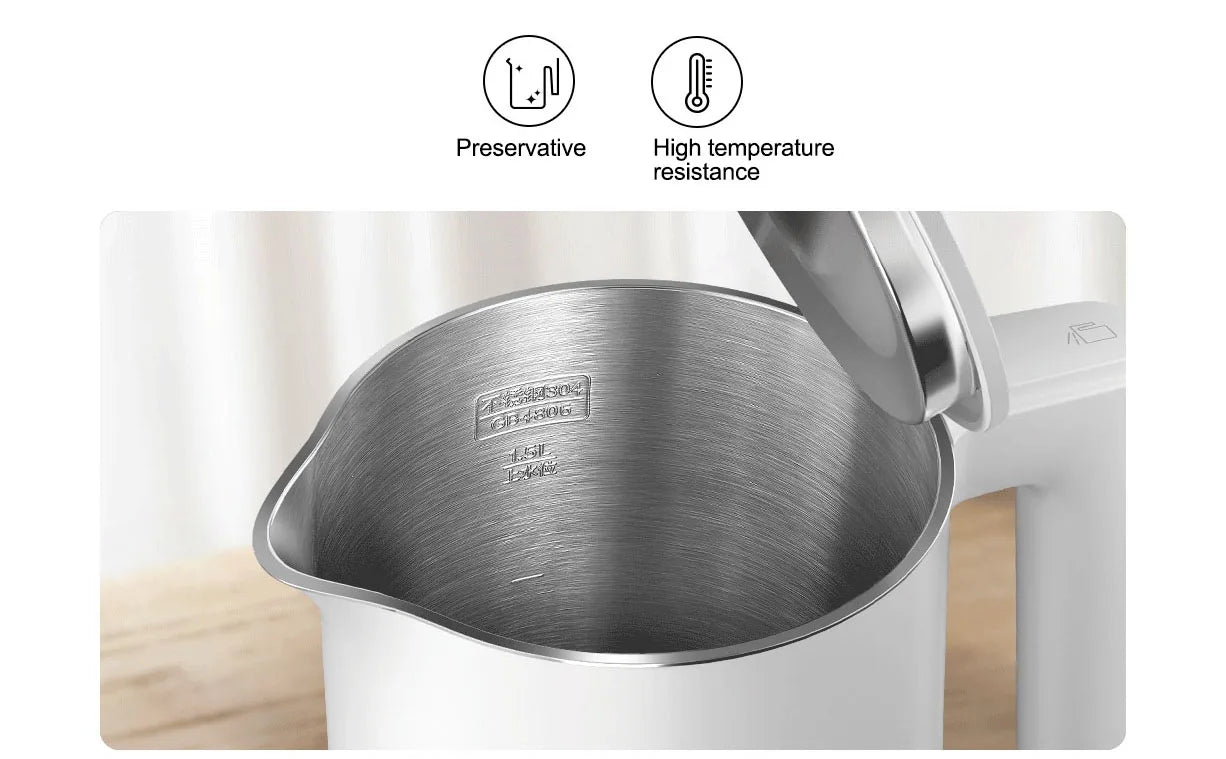 XIAOMI MIJIA Constant Temperature Electric Kettles P1， Quiet Edition LED Display Four Thermos Modes 220V Kettle Tea Coffee 1800W
