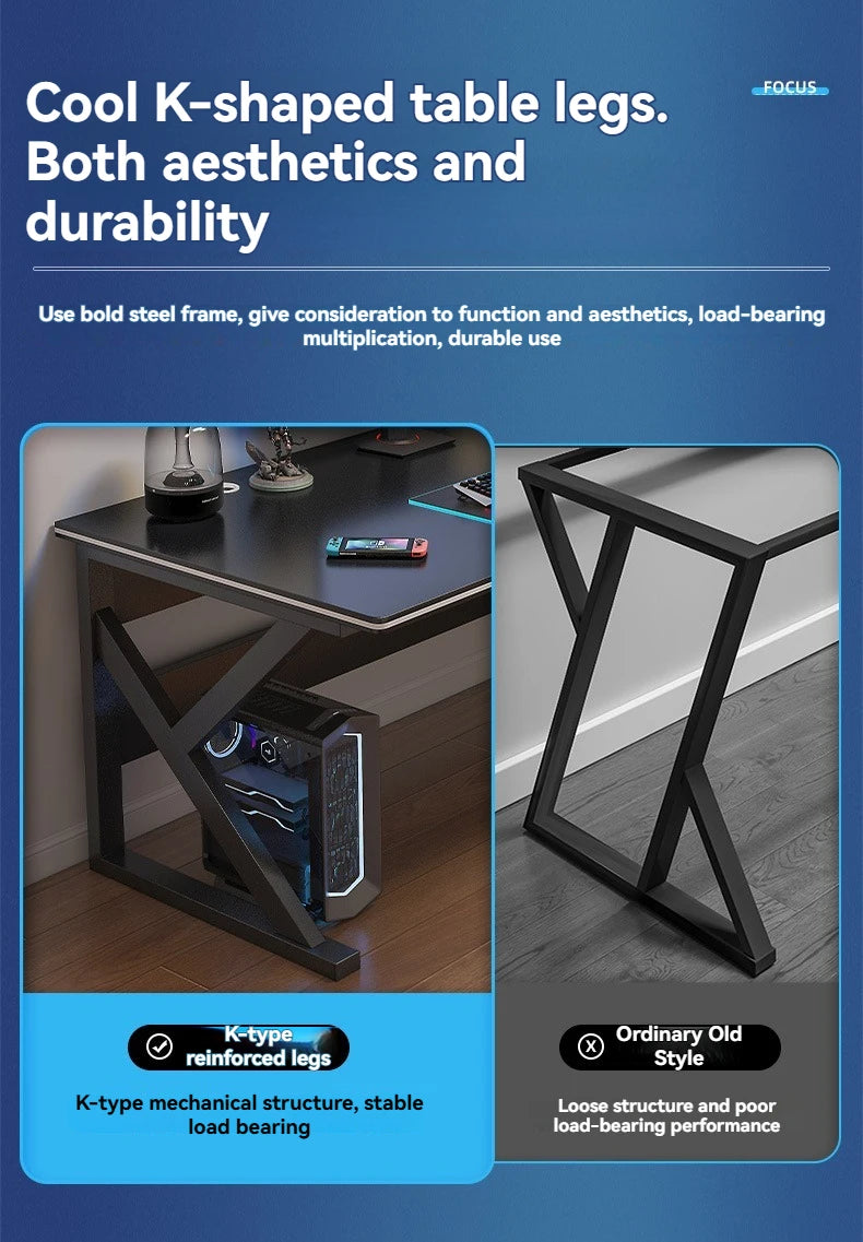 Computer desk, home desk, student learning desk, simple gaming desk, e-sports desk, workbench, office desk