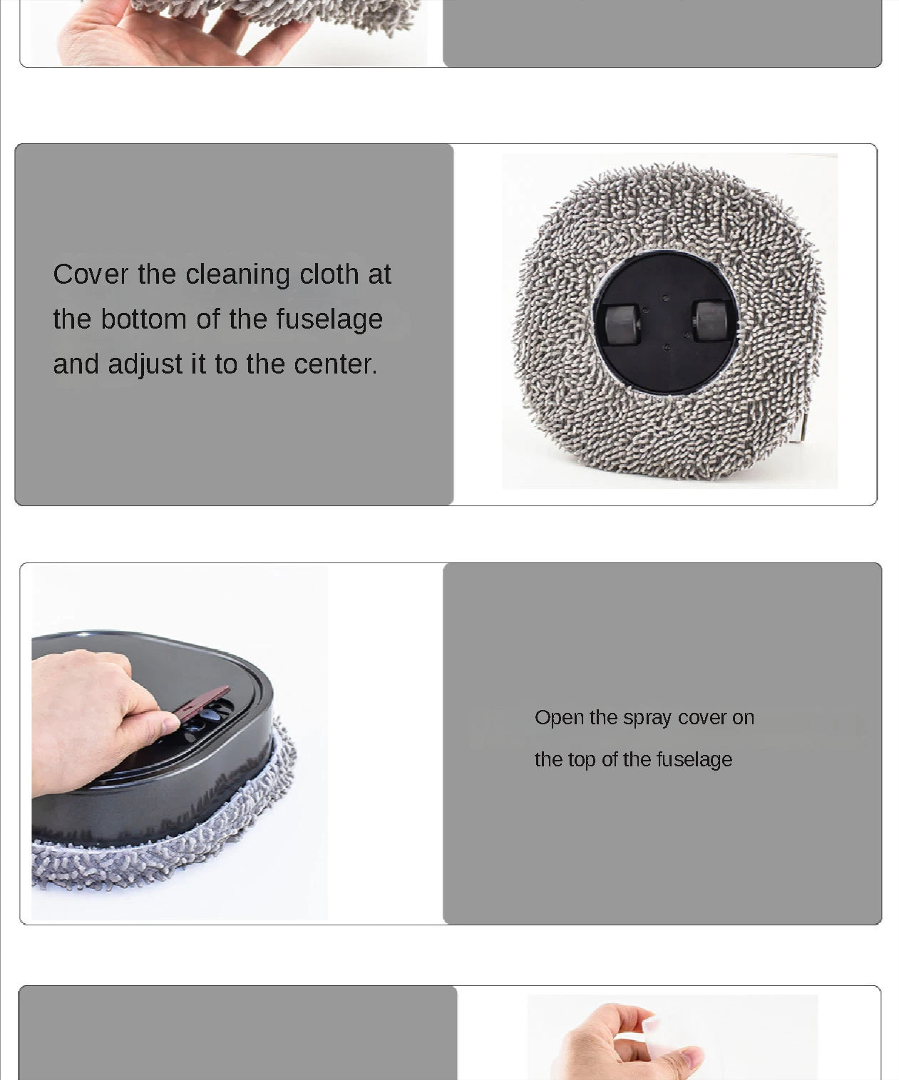 NEW Rechargeable Smart Sweeping and Mop Robot Vacuum Cleaner Dry and Wet mopping robot Home Appliance with Humidifying Spray