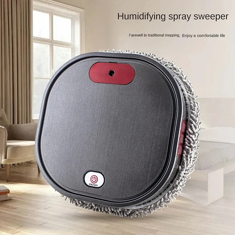NEW Rechargeable Smart Sweeping and Mop Robot Vacuum Cleaner Dry and Wet mopping robot Home Appliance with Humidifying Spray