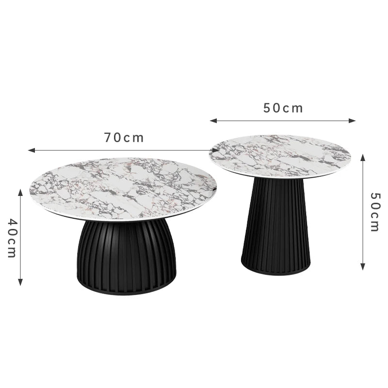 Designer White Coffee Table Round Kitchen Home Unique Coffee Tables Living Room Nordic Tavolino Da Salotto Furniture Decoration