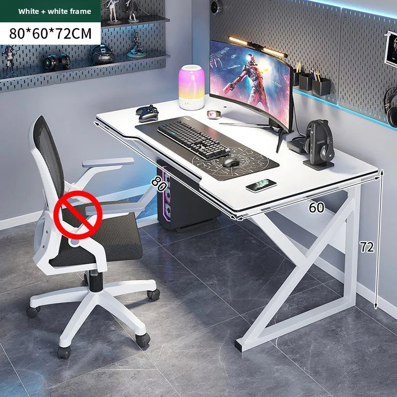 Computer desk Home desk Student learning writing desk Simple game e-sports table Workbench desk