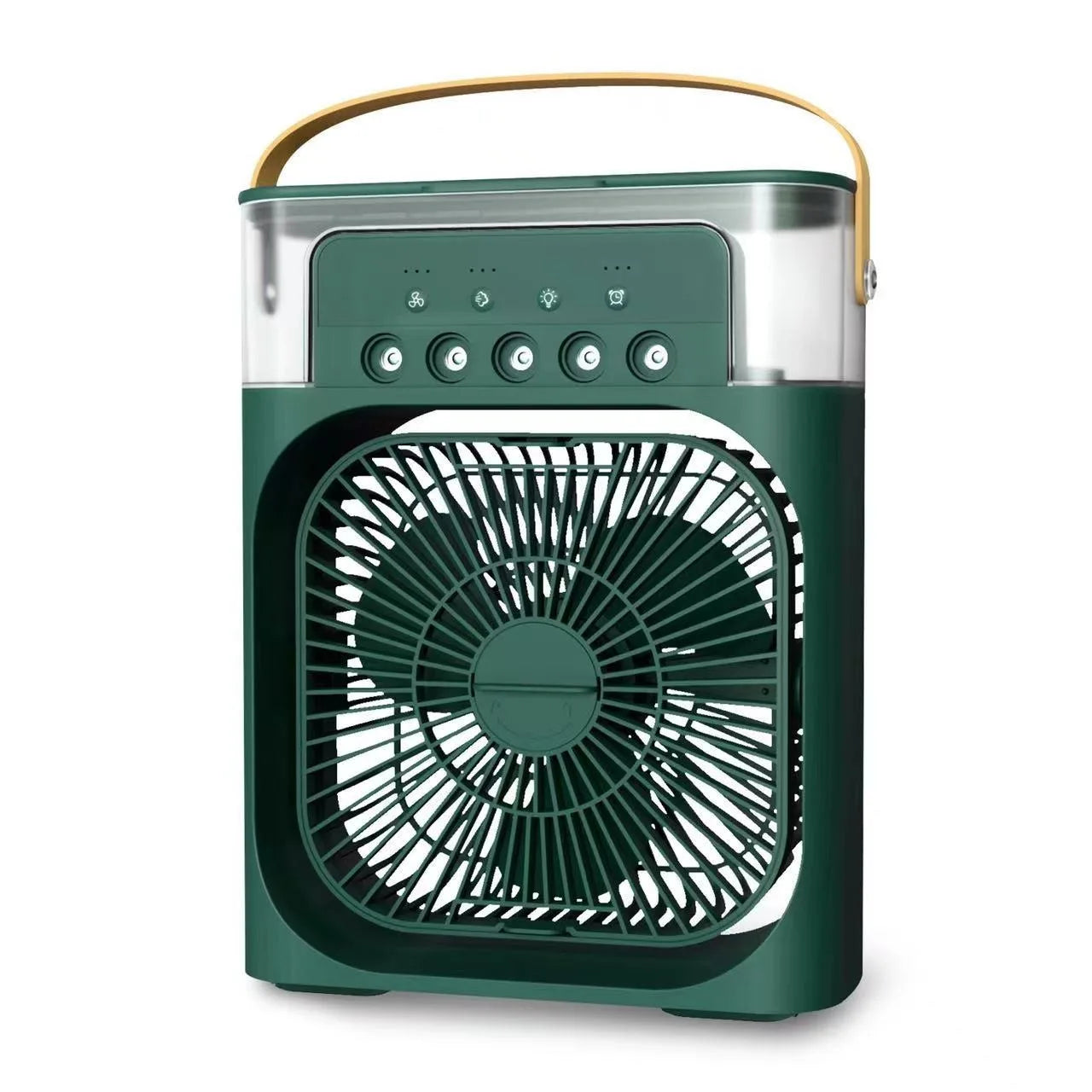 New Portable 3 In 1 Fan AIr Conditioner Household Small Air Cooler LED Night Lights Humidifier Air Adjustment Home Fans