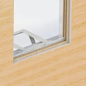 Air Conditioner Bracket - No Tools or Drilling Required - Heavy Duty Steel Holds 200 Pounds - Fits 19.25Hx17.25L Window