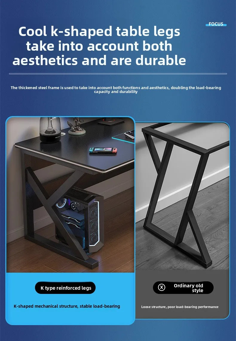 Computer desk Home desk Student learning writing desk Simple game e-sports table Workbench desk