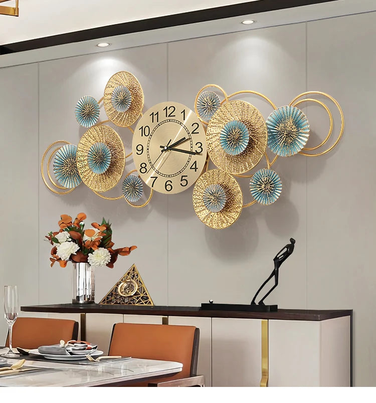 Digital Restaurant Clock Wall Bathroom Aesthetic Metal Wall Art Xenomorph Bedrooms Wall Watch Large Relogio De Parede Home Decor