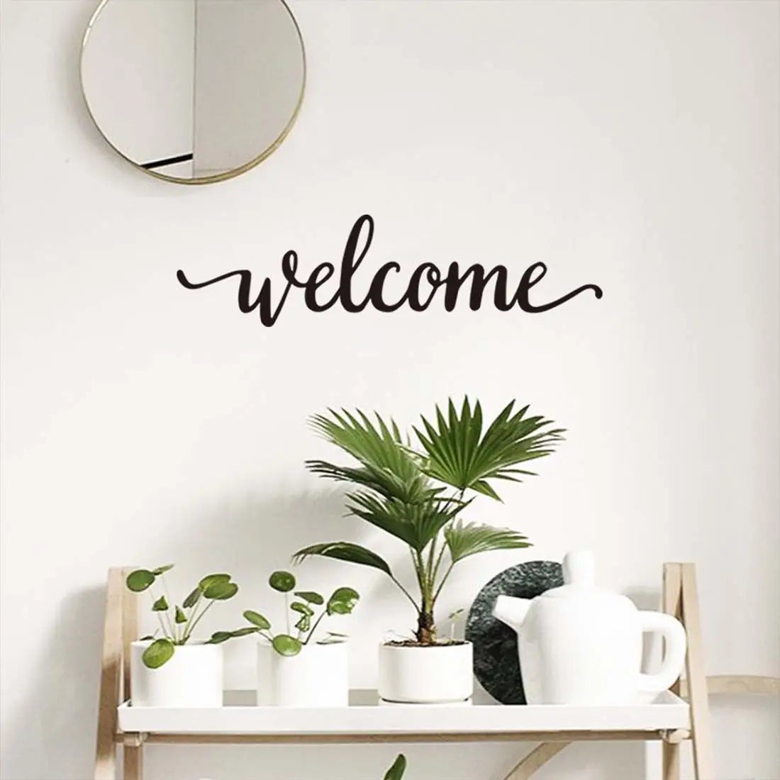 Inspirational Quotes Welcome Wall Art Sticker Motivational Wall Decal for Living Room Bedroom OfficeHome Decorations  DIY