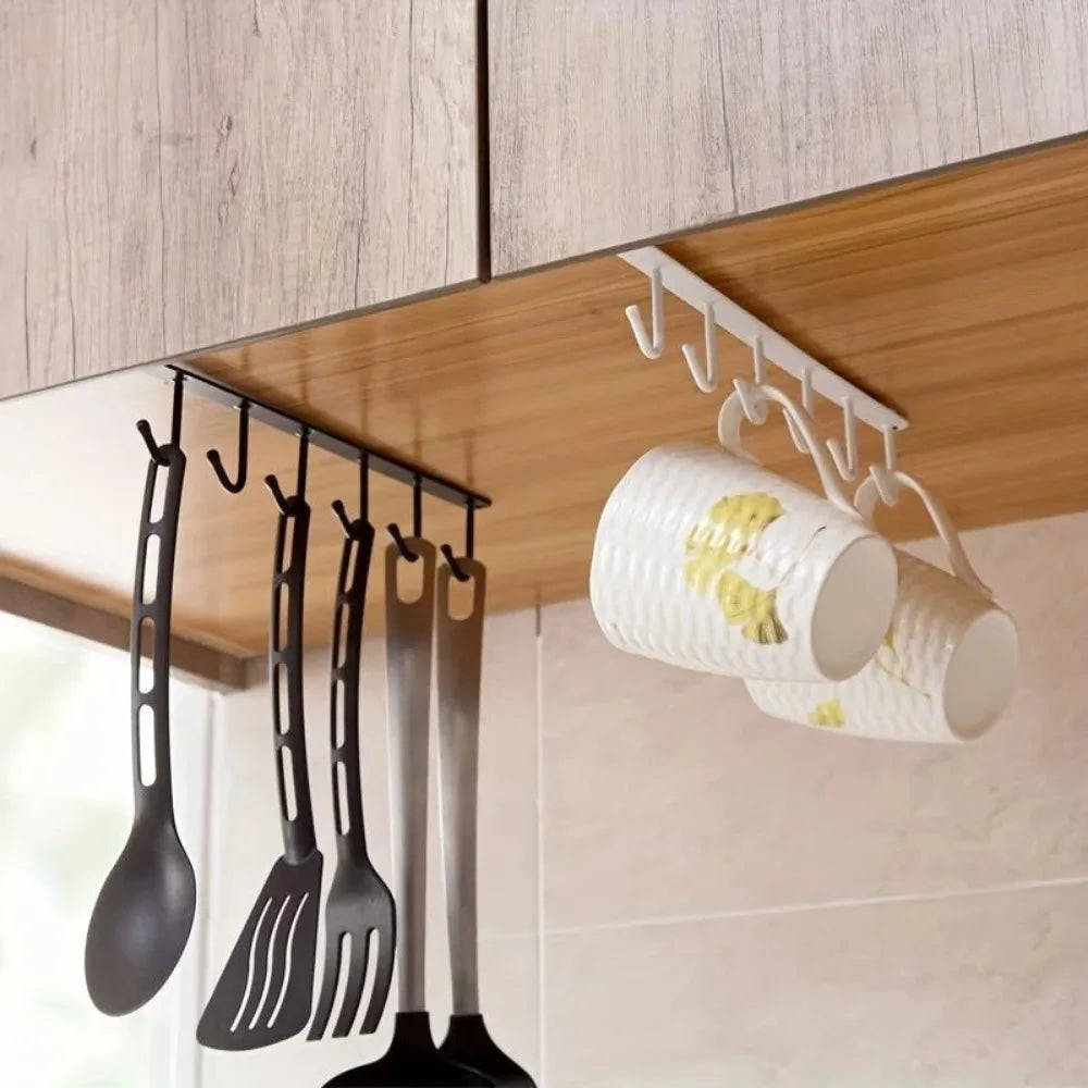 Mug Holder,Coffee Cup Holder,Kitchen Utensil Storage Hook,Cabinet Storage Hook,Wall Mounted Home Storage Hooks for Kitchen