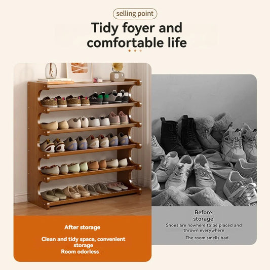 Shoe rack Dormitory Home Multi story Small Narrow Rental Room Dustproof Simple Rack Storage Dormitory Storage Rack Shoe Cabinet