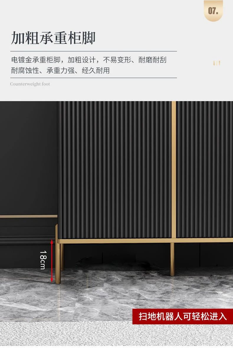 Fashion Modern  Cabinets Living Room Storage Modern Open Space Saving Display Cabinet Trendy Big Vitrina Home Furniture