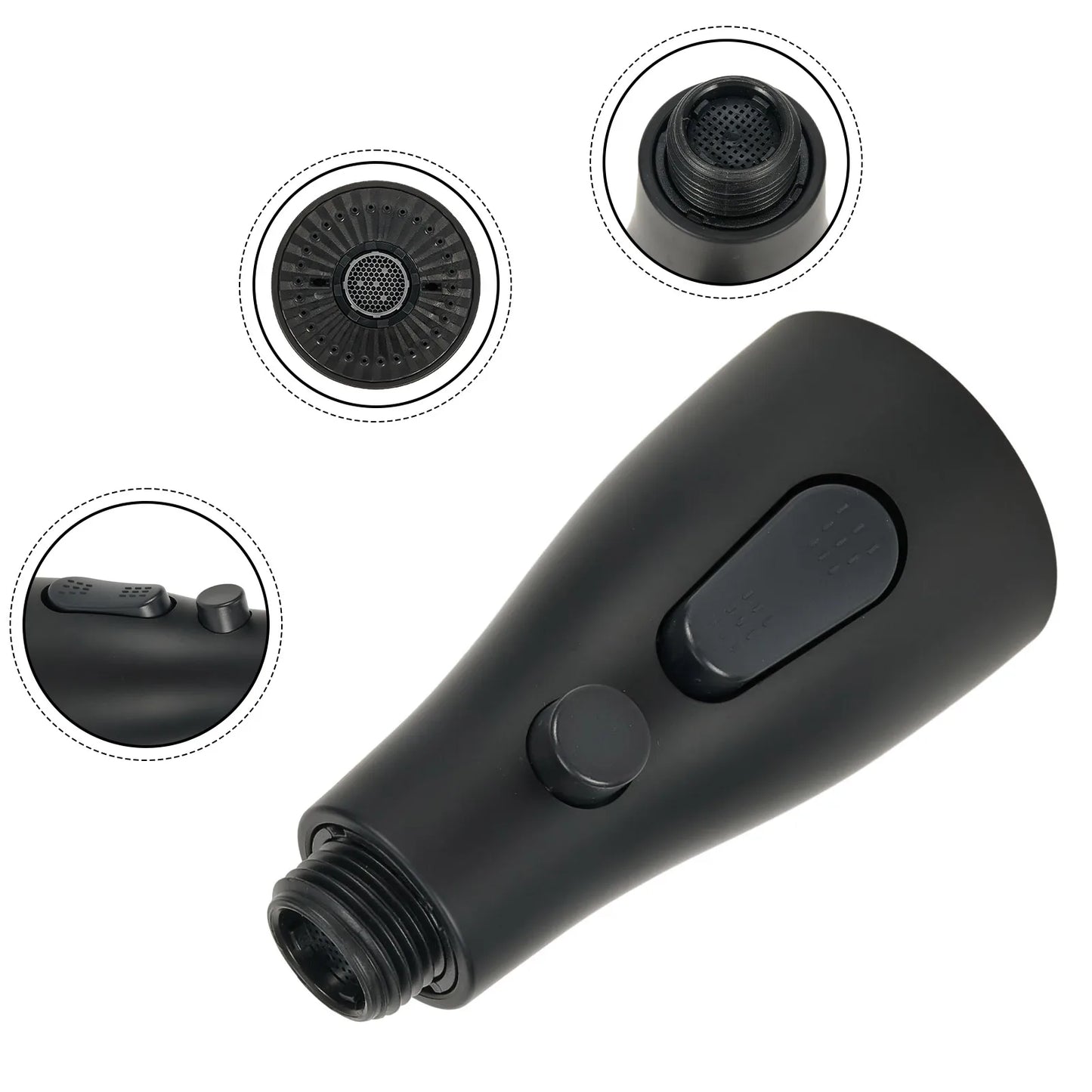 Kitchen Pull Out Faucet  Nozzle Water Saving Bathroom Basin Sink Water Faucet Filter Universal  Connection