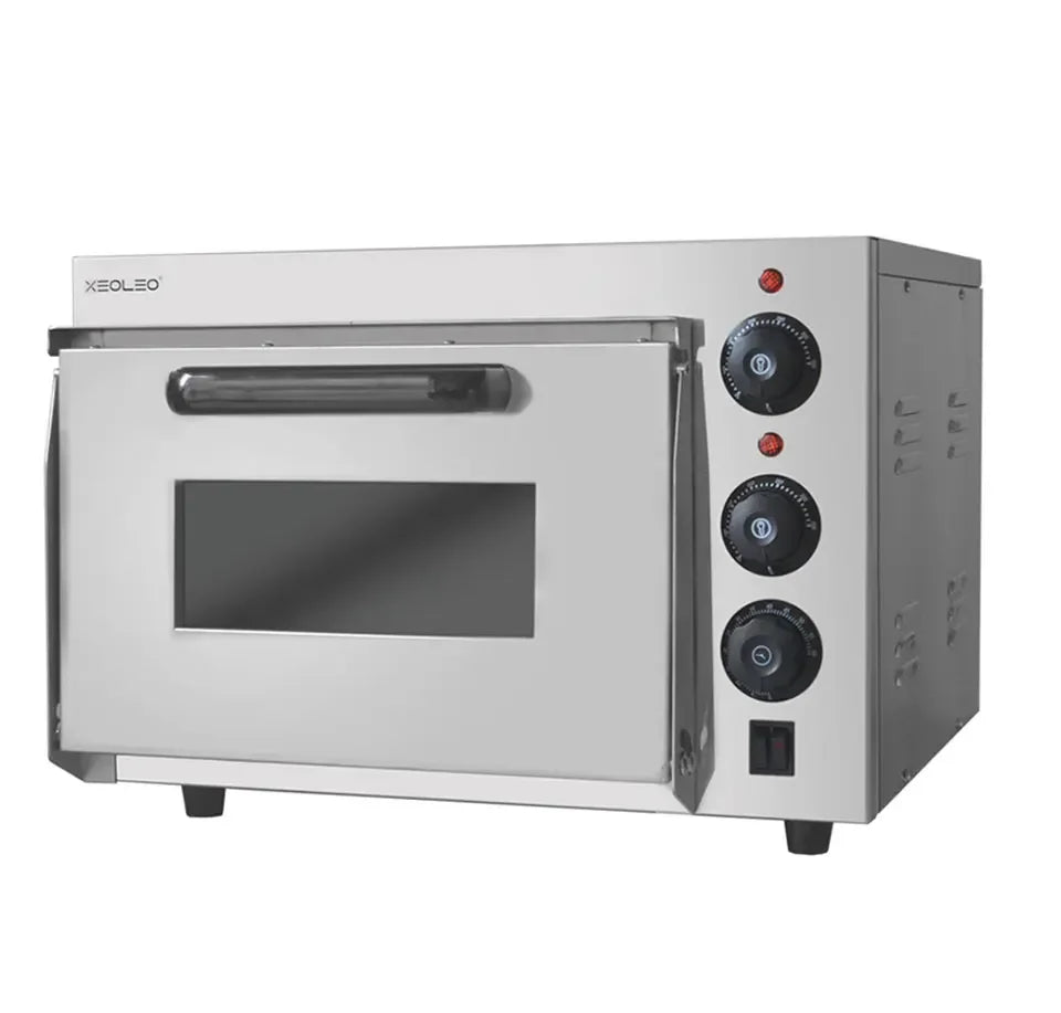 XEOLEO 13' Electric Pizza Oven 2500W Toaster Baker Oven Single Heighten Layer Baking Machine Commercial Baking Oven With Stone