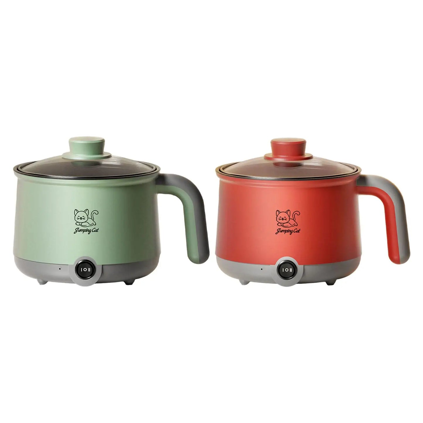 Electric Hot Pot Household Multipurpose Portable 1.8L Ramen Cooker Noodles Cooker for Shabu Shabu Dumpling Noodles Oatmeal Eggs
